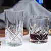 6 stuks Whiskyglazen 11,83oz Whiskyglas Vintage Stijlvol Glaswerk Voor Scotch Bourbon Whisky Cocktail Cognac Wodka Gin Tequila Likeur Huisdecoratie Huis