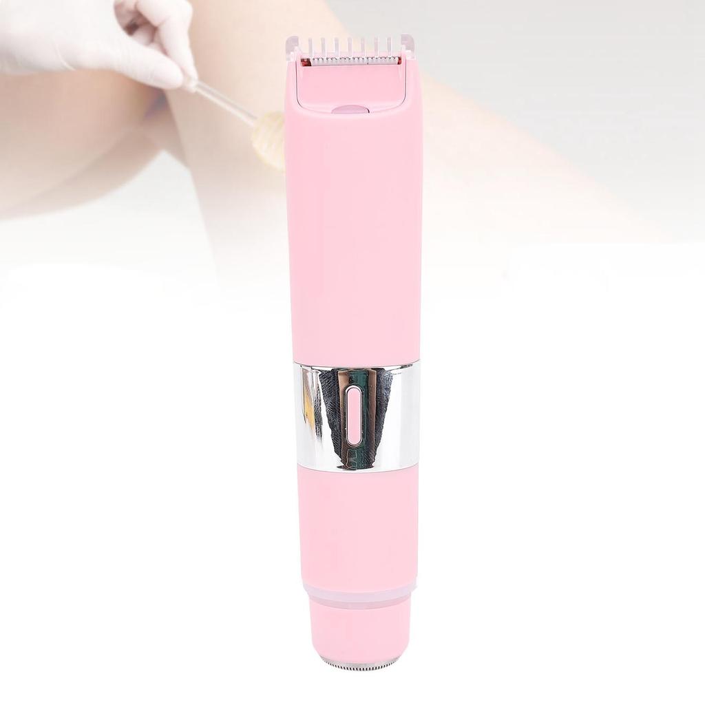 2 In 1 Electric Body Hair Trimmer for Women IPX7 Water Proof Body Hair Groomer for Bikini Ar Legs Underarms Rechargble