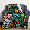 Creeper Party Flannel Blanket Throw Blanket Soft Warm Sofa Bed Camping Home Decor Unique Christmas Gift C926169