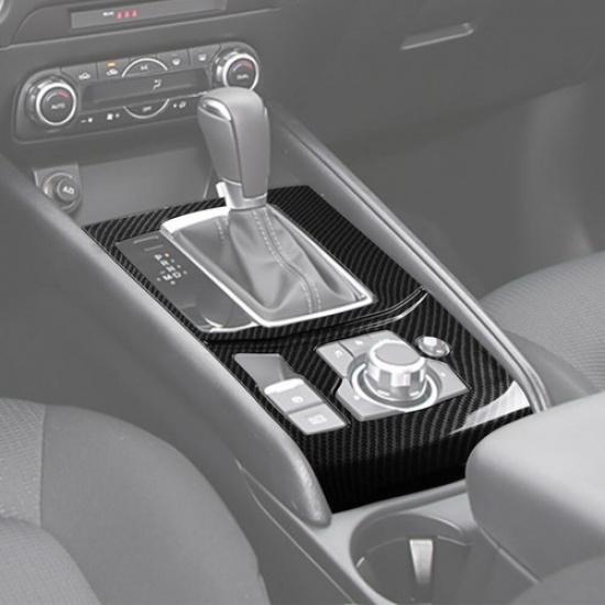 For Mazda CX5 2017-2024 2025 The Black Panel Frame Of The Car'S Central Control