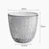 1pc Self Watering Plant Pot Durable Hydroponic Flower Pot Clear Double Layer Plastic Hydroponic Flower Pot Gardening Accessories