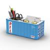 1/20 Scale Simulated Shipping Cargo Container Model Pen Holder Detachable Plastic Storage Box Desktop Organizer Household Supply