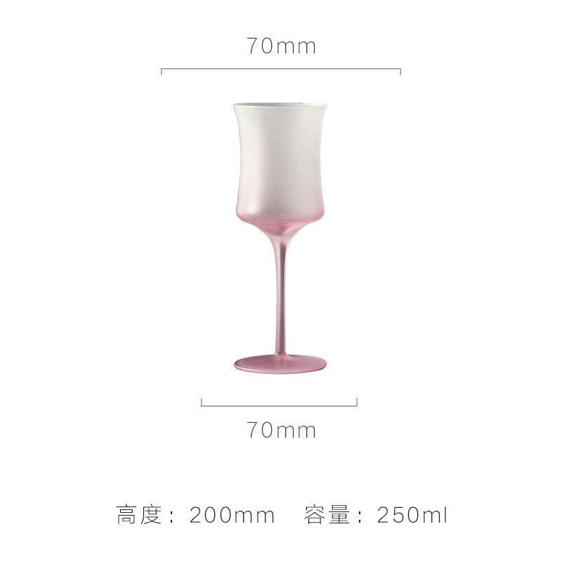 Candy Colored Crystal Glass Goblet KTV Dessert Cup Ice Cream Cup Milk Tea Cup Banquet Wine Glass Champagne Glass Cocktail Glass