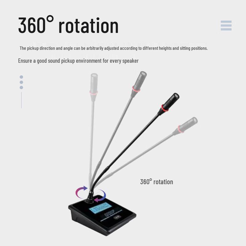 Huachang Vision HC Series Wireless Conference Microphones (CN Version)
