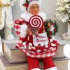 Christmas Chef Santa Claus Figurine Novelty Christmas Santa Chef Display Piece Adds Charm To Any Room Decoration