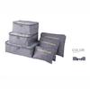 Oxford Cloth Travel Storage Bag Set - 6-Piece Organizer for Clothes & Underwear
