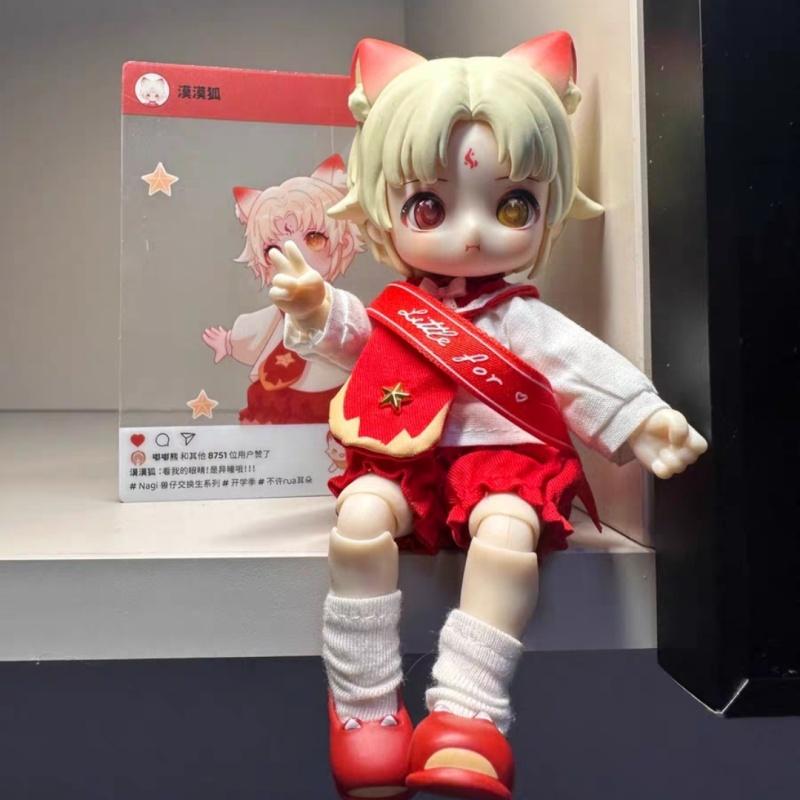 Originele Nagi 2 3 Studie Reis Notities Uitwisselings Student Serie Bjd Pop Verrassing Blind Box Actie Figuur Model Speelgoed Kinderen Mysterie Cadeau