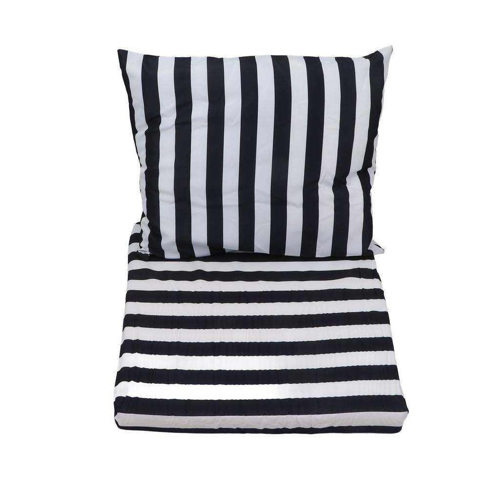 Dış Mekan Sandalye Minder Seti Hafızalı Köpük Oturma Minderi ve Sırt Minderi Veranda Balkon Mobilyaları için