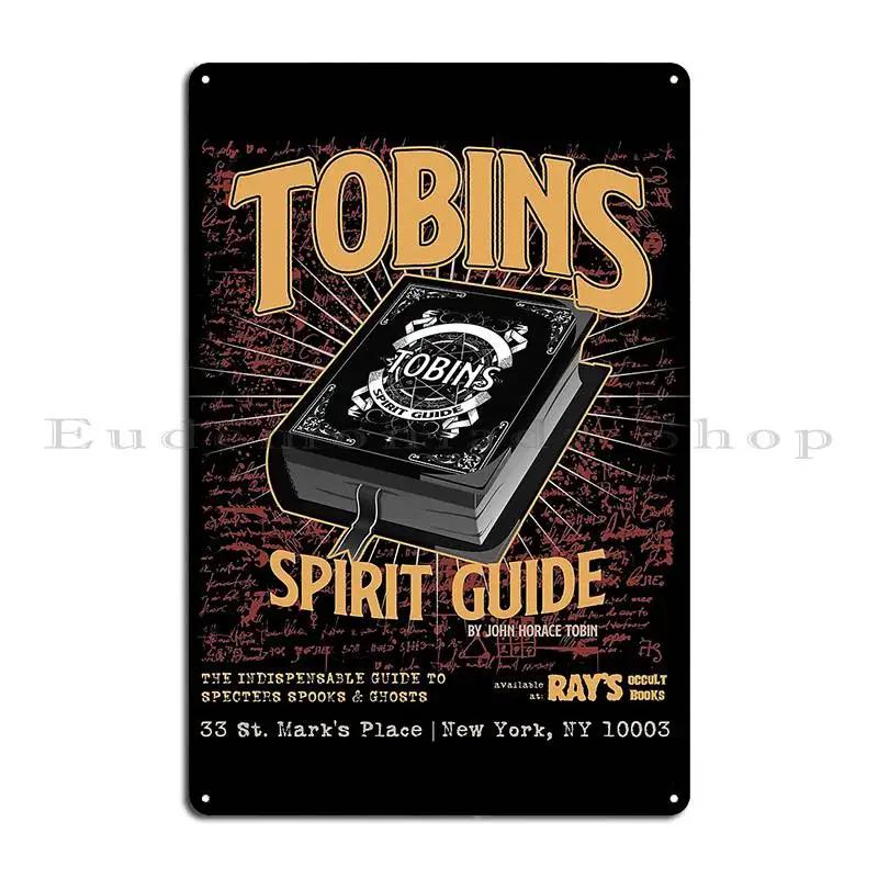 Rays Occult Books Tobins Spirit Guide Metal Plaque Poster Create Club Wall Plaque Wall Decor Designs Tin Sign Poster 20x30cm（7.8x11.8inch）