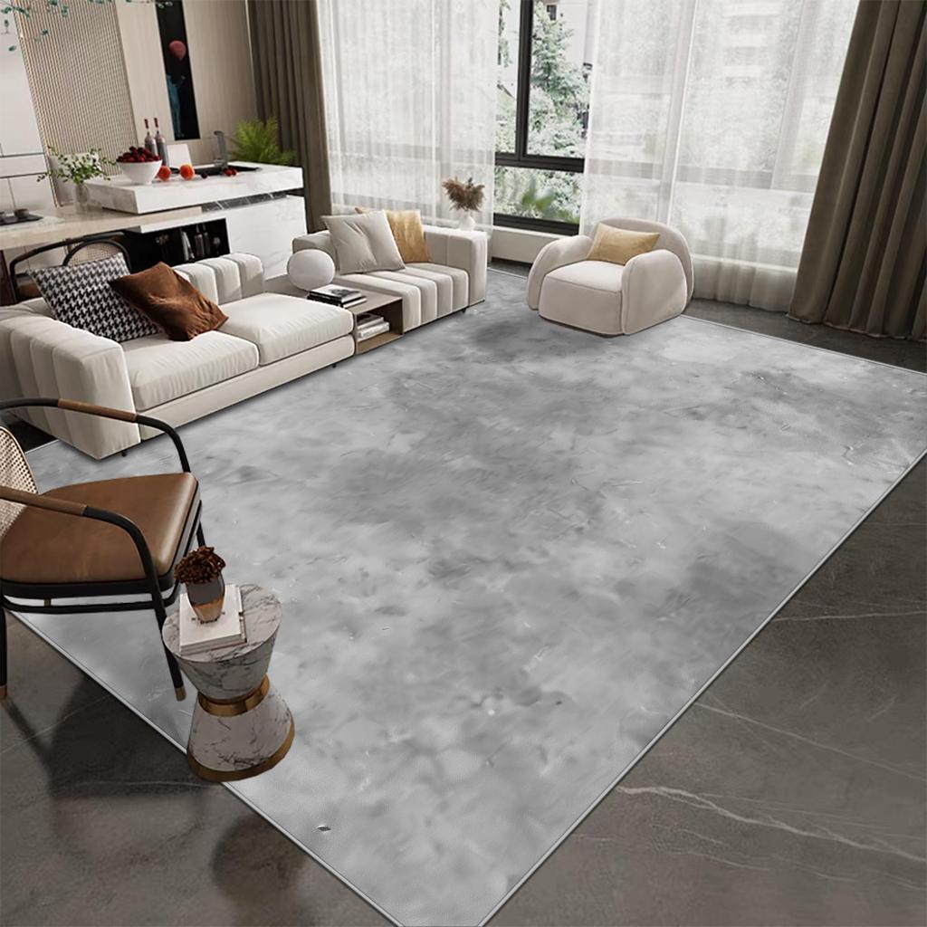 Modern Abstract Style Rugs for Living Room Ins Non-slip Lounge Decor Carpet 200x300cm Large Area Bedroom Floor Mats Customizable