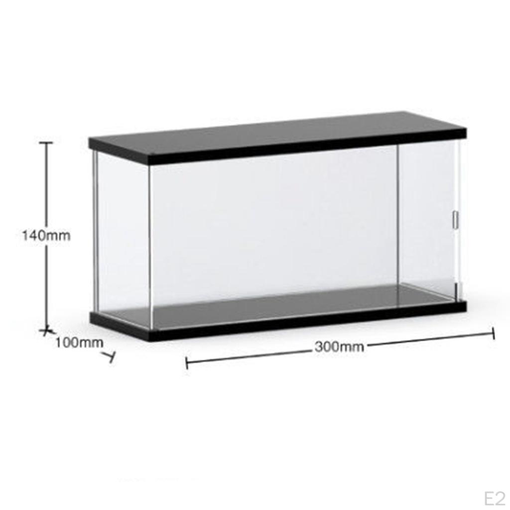 Cutie de prezentare din acril Vitrina pentru jucării rezistentă la praf