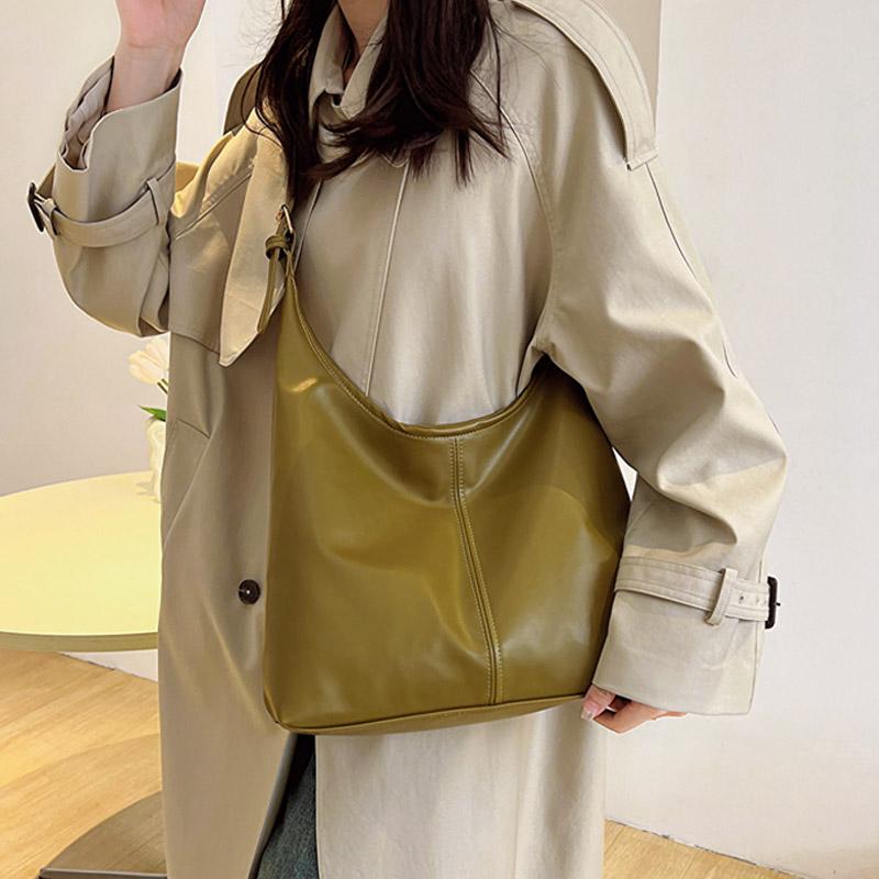 Retro Women's Commuter Bag: Gu Liang Ji Single Shoulder, Crossbody Tote, Autumn Winter Handbag with Large Capacity
