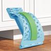 Back Stretcher 3-level Adjustable Back Cracking Device Non-slip Lumbar Spine Corrector Massager for Home Bed Sleeping Exercise