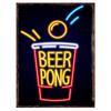 Vintage Neon Beer Bar Metal Tin Sign  Perfect for Cafe Club Pub Restaurant Home Decor Wall Decor Festival Birthday Party Room