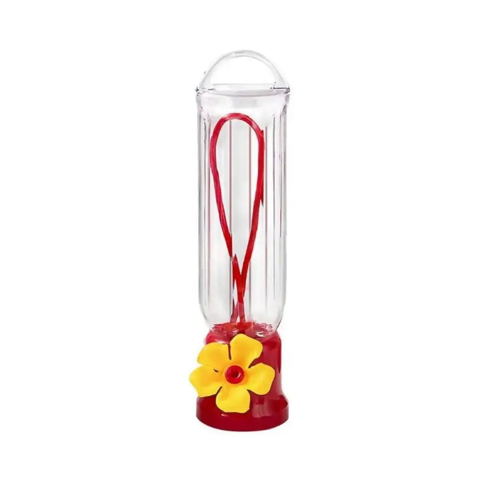 Bird Supplies Plastic Hummingbird Feeders Removable Leak-proof Hanging Bird Feeders with Hanging Wires Long-lasting Yard