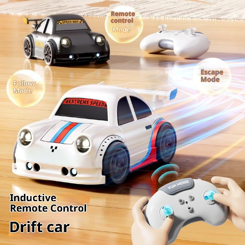 Gesture & Remote Control Rc Car 360° Stunt Drift With Lights & Music 2.4ghz High Speed Funny Toy For Kids Boys Girls Gift