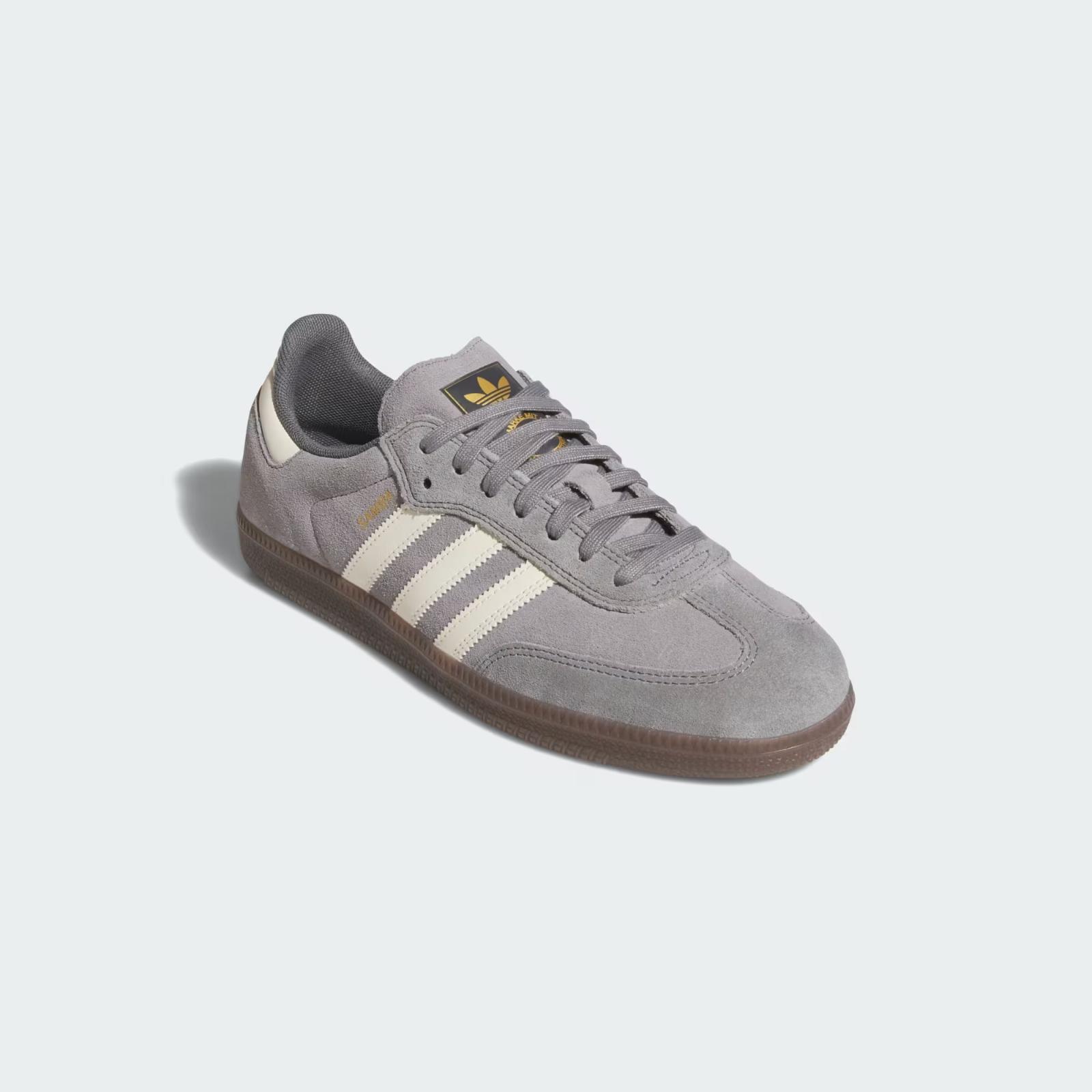 HQ7541 adidas Originals Samba ADV Grey Four Cream White Grey Three (Men s) 10