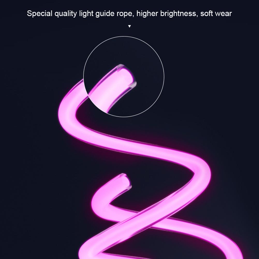 Children's Colorful Luminous Skipping Rope Type-C Rechargeable Long-Lasting Color-Changing Skipping Rope Portable Fitness Equipment