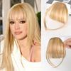 Bangs Wig Synthetic Bangs Lady Invisible Bangs  Age Reduction Forehead Wig Piece Wigs For Women A Variety of Colors Are Available