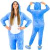 Onesie stitch kigurumi-dräkt mikrofiber varm pyjamas träningsoverall m Onesie stitch-dräkt - S