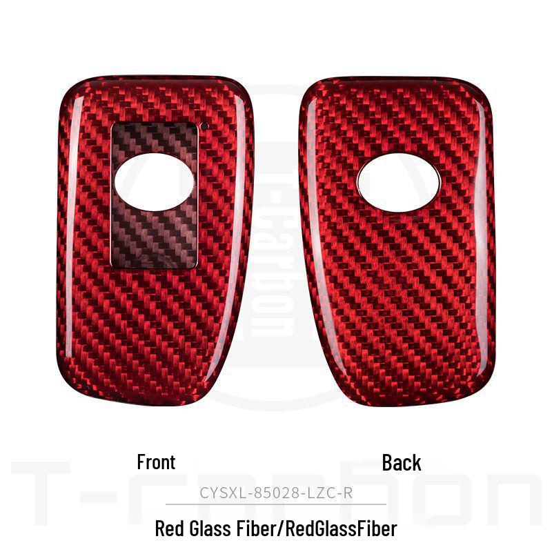 Carbon Fiber Key Case for Lexus: Compatible with ES300, RX, NX300, NX200t, UX260h Models