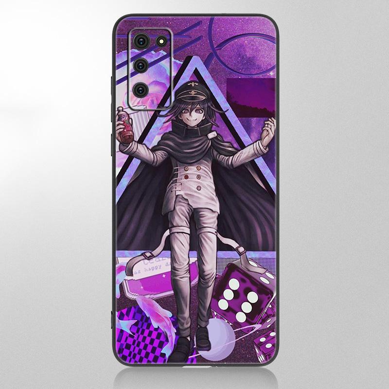 Danganronpa Kokichi Ouma Hülle Für Samsung Galaxy A12 A02S A22 A32 A52 A72 A71 A51 A41 A31 A21 A11 A50 A70 A10S A20S Schwarze Hülle