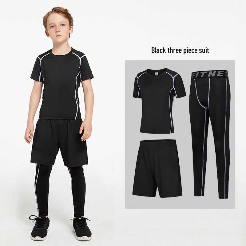 Unisex Quick-Dry Sports Set: Basketball, Football, Fitness, Running, Yoga - Men's/Women's/Children's Autumn & Winter Training Gear