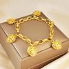 Southeast Asian Fashion Sand Gold Hollow Heart Bracelet Hand Chain