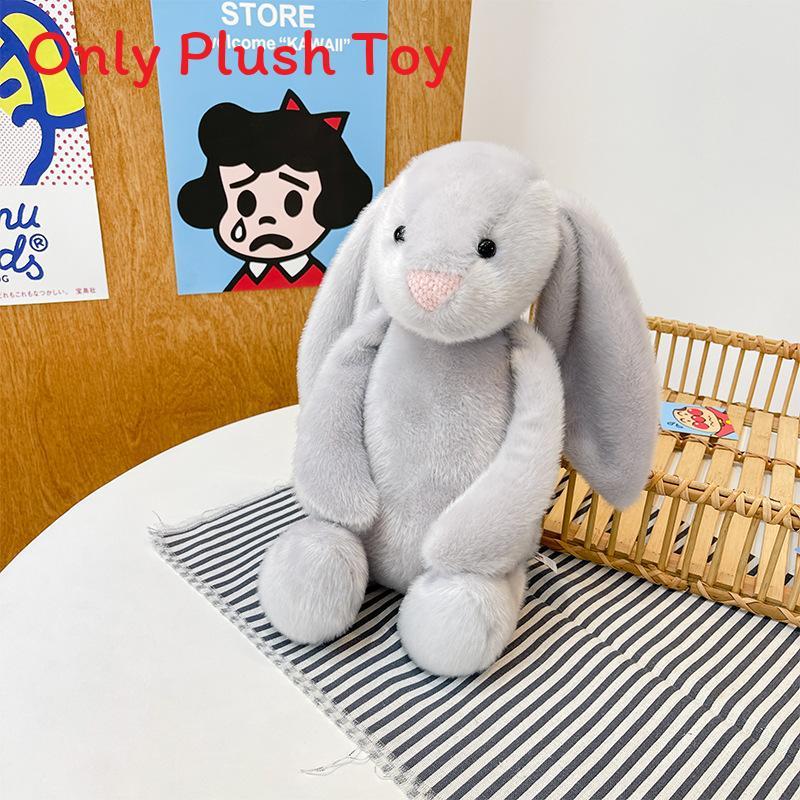 Cute Longeared Bunny Plush Toy With Pp Cotton Filling For Kids And Baby Gift Idea