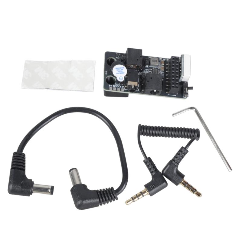 

Advanced 5.8G RX Port 3.0 PLUS Digital to Analogs Module for FPV Goggles Featuring Real Time Voltages Monitoring 1