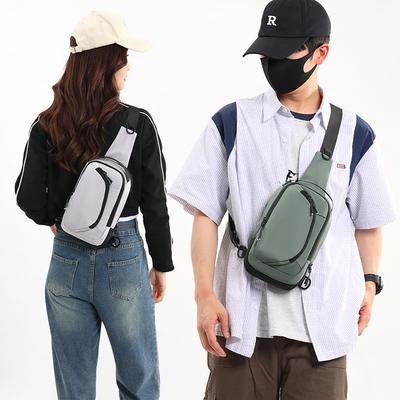 Bolsa de Ombro Masculina Bolsa de Peito Esportiva Bolsa Transversal Feminina
