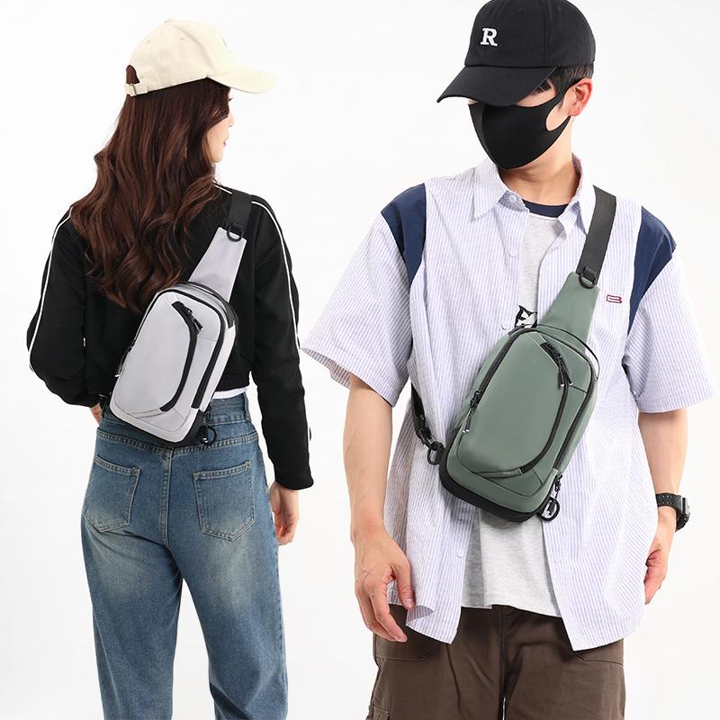 

Men s Shoulder Bag Sports Chest Bag Women s Crossbody Bag армія зелений колір