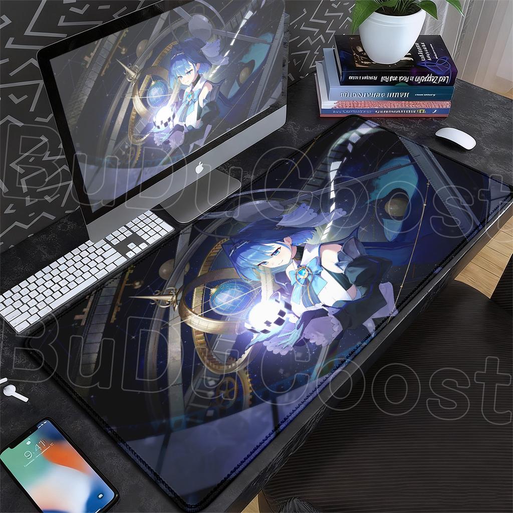 Hololive Cute Girl Ouro Kronii Laptop Keyboard Carpet Computer Gaming Accessories HD Printing Office Decoration Cabinet Mousepad
