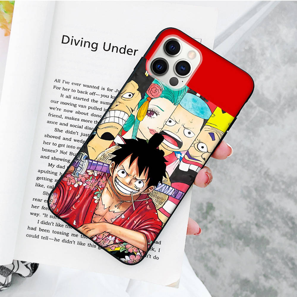 

Мягкий чехол JW79 One Piece Luffy Monkey для iPhone 16 15 Plus 14 13 Pro 8 SE XR XS Max P30 Nova 5T Y5P Y6 Y7 Y8P Y9 Realme C30 C33 C31 VIVO Y36 V27 Huawei Mate 20 Lite арлекин