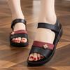 New Fashion Women's Sandals Ankle Strap Beach Sandals Comfortable Flat Sandals Open Toe Women Flat Walking Shoes Ladies