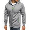 Mens Zip Up Hoodie Casual Sports Sweatshirt Loose Fit Long Sleeve Outerwear Teens