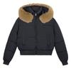 Women's Winter Design Hooded Short Cotton-padded Jacket