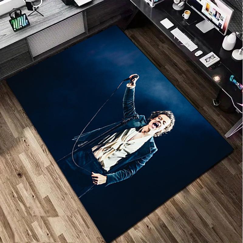 1Pc Harry Styles Print Rug - home decoration Carpet For Living Room Bedroom Flooring Computer Chair Area Rug