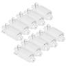 Arcade Game White LED Buttons - 10 Pack