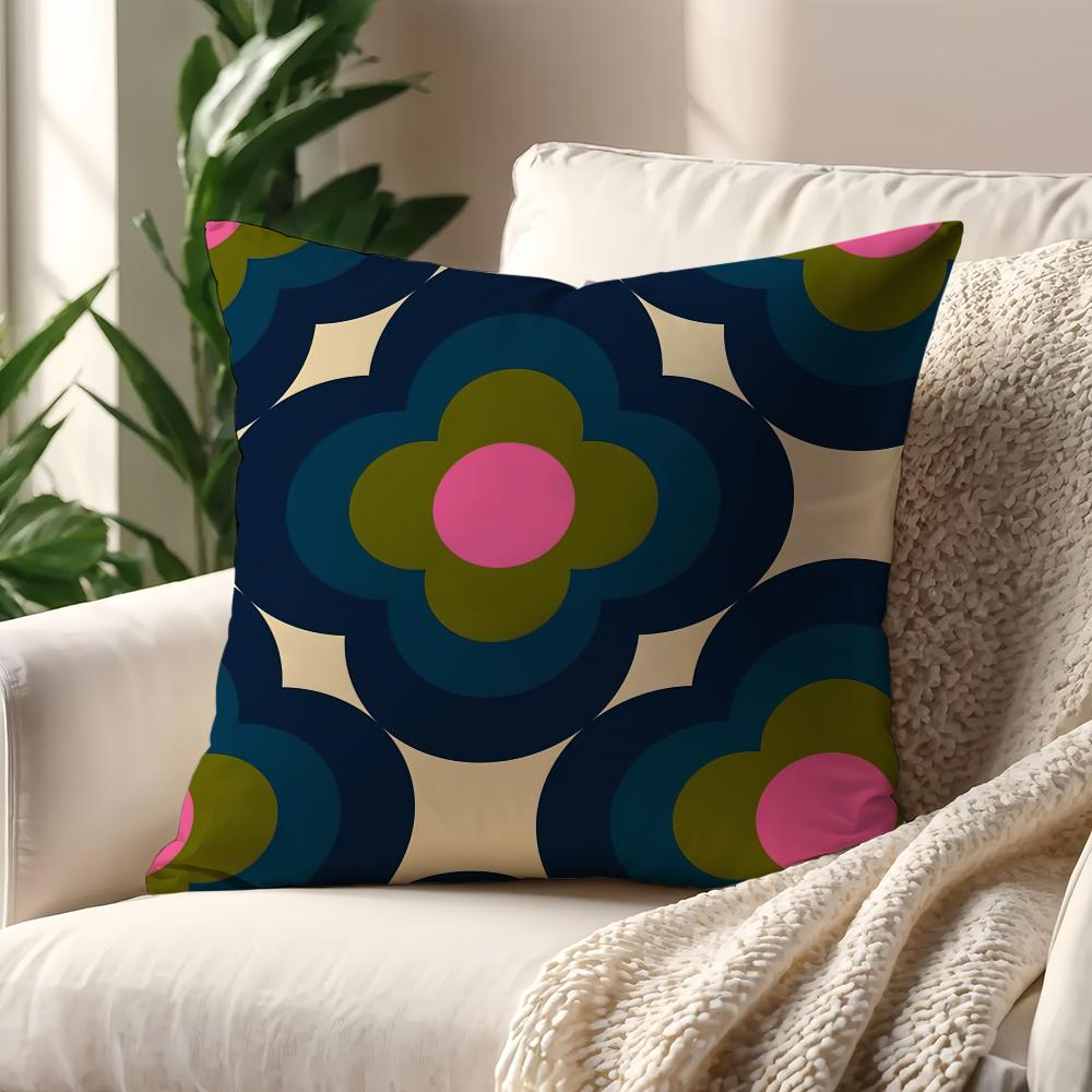 Art O-Orla K-Kiely cool cushion cover Pillow Cover Decoration Room Home Sofa living Office Car Nordic Simplicity