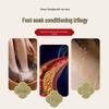 Zhongjing Mugwort Herbal Foot Bath - Portable Winter Soak for Relaxation and Sleep Aid.