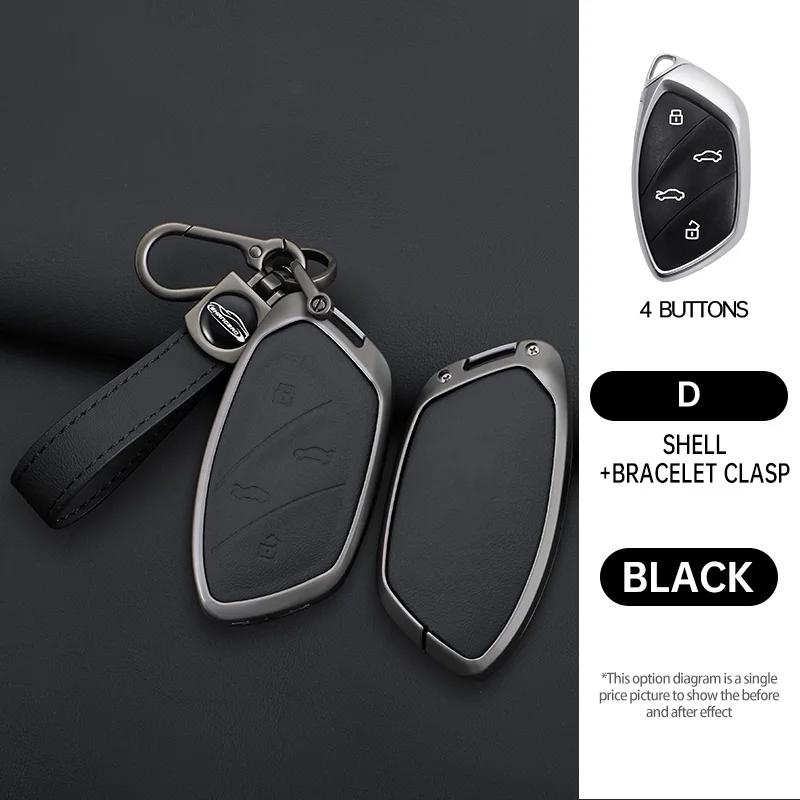 Zinc AlloyCar Key Case Cover Shell For Roewe RX5 I6 I5 RX3 RX8 ERX5 Ang MG ZS EV MG6 EZS HS EHS MARVEL X MARVEL R Electric 2021