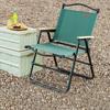 GIANXI Summer Outdoor Camping Green Folding Chair Aluminum Black Frame Portable ultra-light Fishing Chair Barbecue Beach Chair