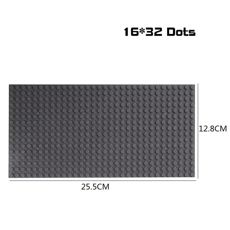 Classic Baseplate 32x32 Dots Building Blocks Bricks Base Plates DIY Plastic Board Building Blocks Baseplates Construction Toys