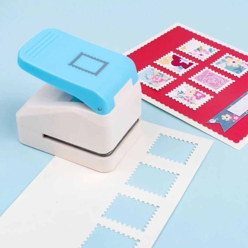 Labor Saving Stamp Border Punch 2.87x2.39cm Stamp Shape Hole Punch Toothed Puncher Embosser Craft