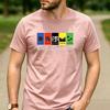 VeloVoices MonuUnisexts Paris Roubaix Cotton Cycling T Shirt Unisex Unisex Unisex Summer Casual Birthday Party Sports Fan Tops