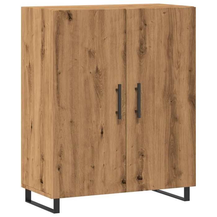VidaXL Buffet Artisanal Oak 69.5x34x90 Cm Engineered Wood 857182