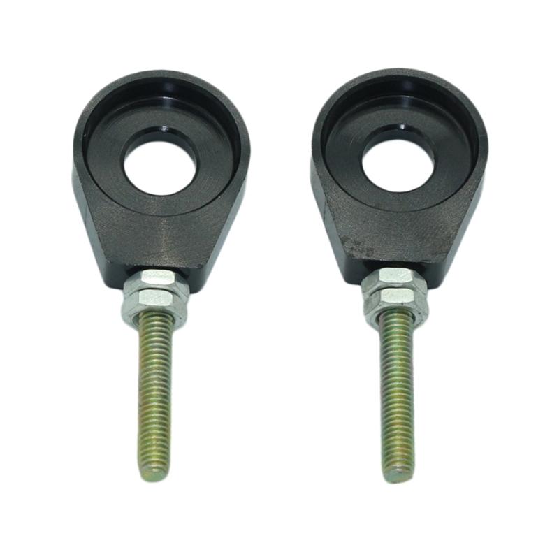 

1 Pair Chain Tensioner Adjuster 12mm/15mm Replacement Chain Tensioner for CRF 50 70 Scooter Dirt Pit Bike Universal чёрный