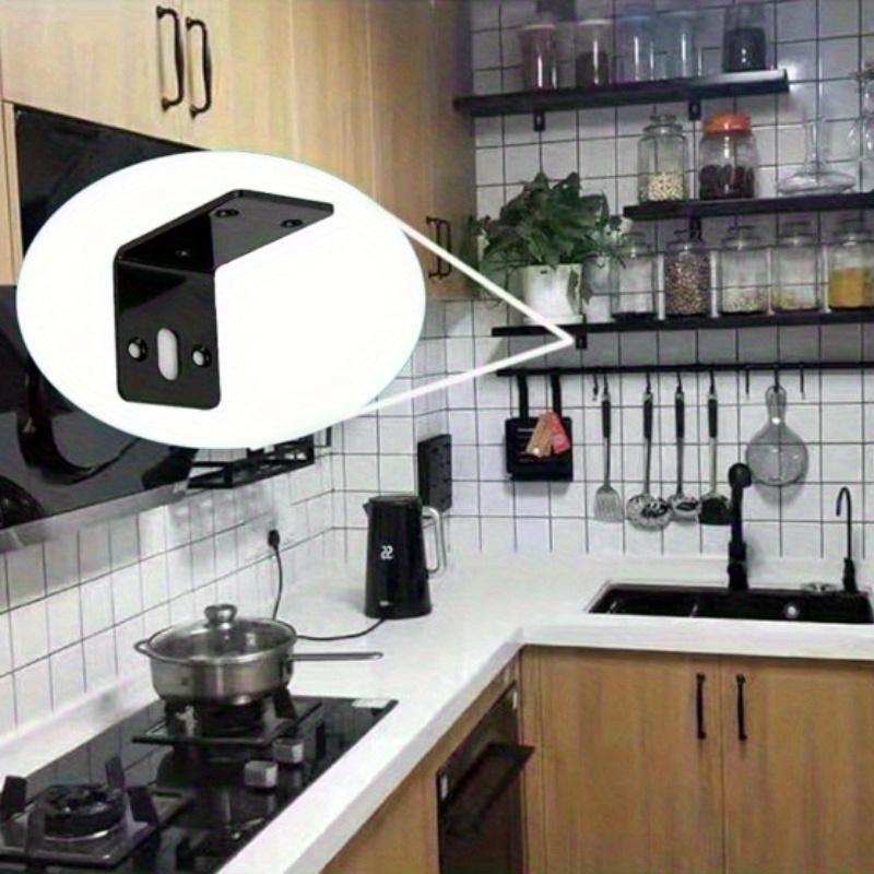 2pcs Thickening Right Angle Brackets 90 Degree L Shape Corner Brackets Heavy Duty Wide Metal Corner Braces Shelf