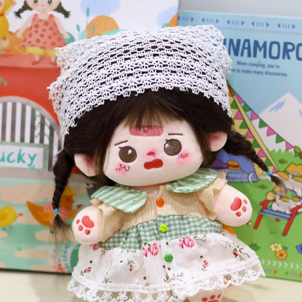 Toy Accessories 20cm Cotton Doll's Clothes Cotton Doll Lolita Outfit Dress  Cotton Doll Accessories